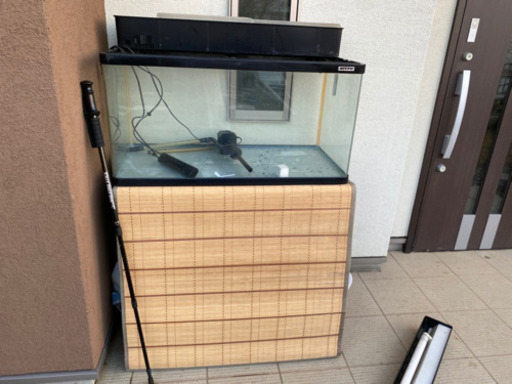 お期間限定の値下げ‼️大型水槽 スチールラックセット 90センチ 【公式 