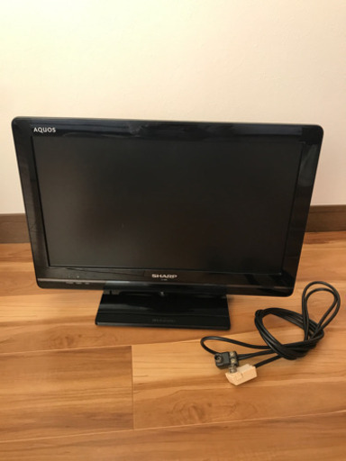 SHARP AQUOS シャープ　アクオス　テレビ　19V