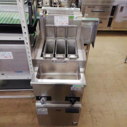中古　タニコー　スパゲッティーボイラー　LPガス　TG-SB-1　茹で麺機　ゆで麺機　パスタ　163B-3