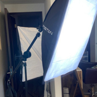 ソフトボックス FOSITAN 50x70cm写真照明用セット
