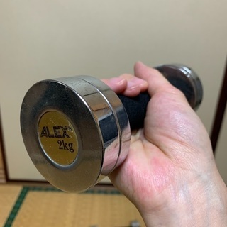 鉄アレイ2キロ　2個セットの画像