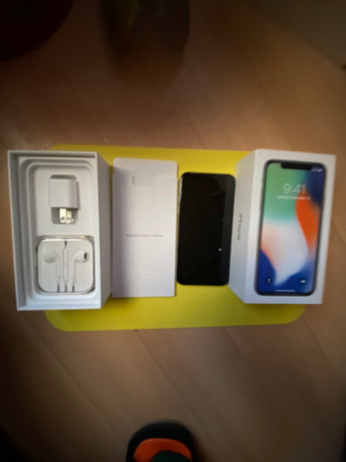 その他 iPhone X silver256GB