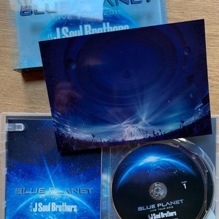 【更に値下げ】三代目 J Soul Brothers LIVE TOUR 2015 「BLUE PLANET」(DVD)【初回限定盤】の画像
