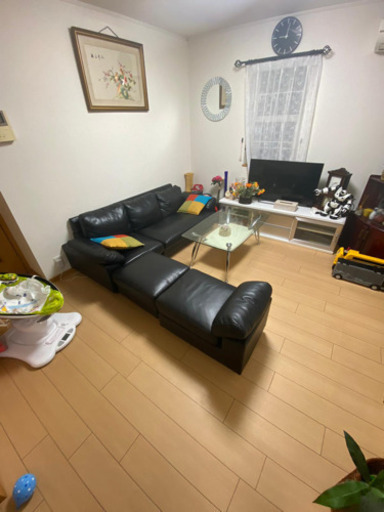 革張りのソファ sofa