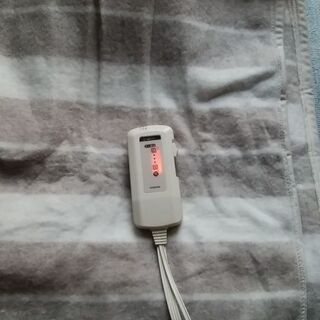 電気掛敷毛布