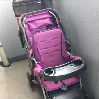 カヴース　二人乗り　ベビーカー　中古
