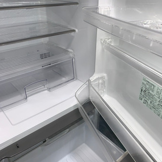 SHARP 3ドア 345リットル 冷凍冷蔵庫 2007年製 中古