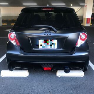 マットブラック仕様 ヴィッツRS G's 5MT H24年式 走行42.000kmの画像