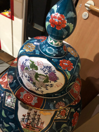 金龍壷博山作　飾り壷❗️