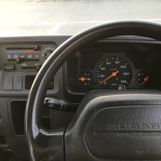 車検あり　エアコン　パワステ　５速　2WD  サンバートラック　乗って帰れます　奈良法隆寺インターの画像