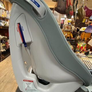 美品★TAKATA タカタ チヤイルドシート ビーンズ 新生児～４歳(～18kg) 説明書付 前後ろ対応 簡単取り付け グレー×ピンク TKBPB-03★買取帝国 志木店の画像