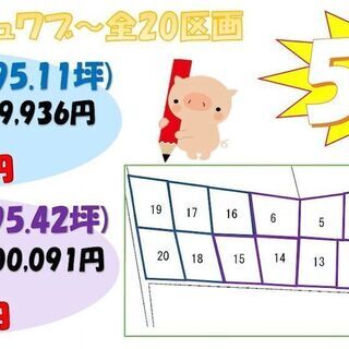 キャンプシュワブ残り17区画の画像