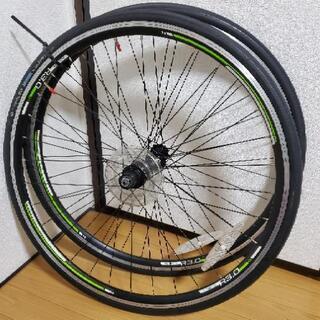 【お取引中】CANNONDALE 純正ホイール+タイヤ、チューブ付