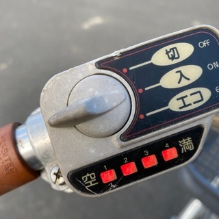 ブリジストン 　電動アシスト自転車　26インチ　3速　実働品の画像