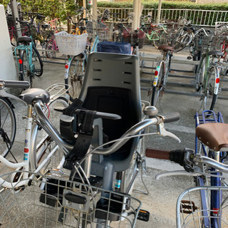 自転車用チャイルドシート（前乗せ）の画像