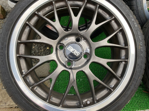 BBS RG-R 18インチ　4穴　pcd114.3
