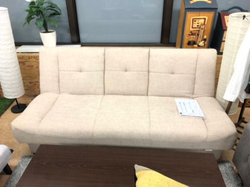 【未使用品】アイリスオーヤマ マルチソファベッド MSBI-1885