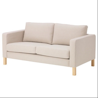 IKEA、ソファ、ブラウン