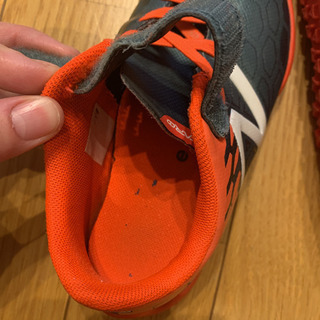 サッカー　トレーニングシューズ　17センチの画像