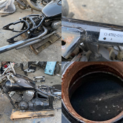 ☆ドラッグスター400.4TR型☆鍵・書類アリ^_^ベースや部品取りにいかがでしょうか？