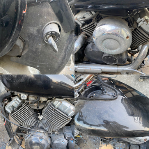 ☆ドラッグスター400.4TR型☆鍵・書類アリ^_^ベースや部品取りにいかがでしょうか？