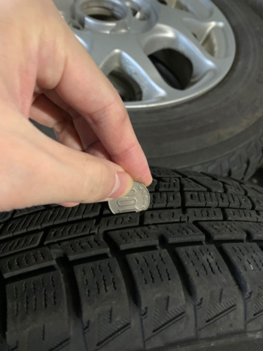 145/80R13 ヨコハマスタッドレスとアルミホイールの4本セット