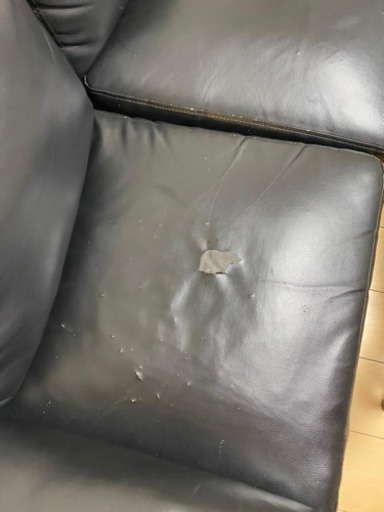 革張りのソファ sofa