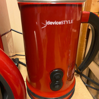 コーヒーメーカー　グラインダー　ミルクウォーマーの画像