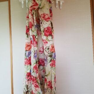 授乳ケープ　手作り　花柄