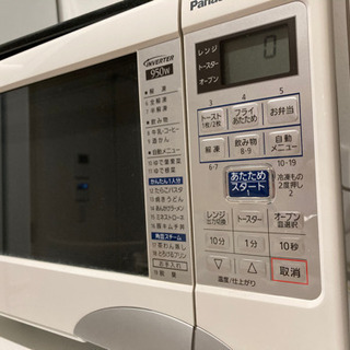 電子レンジ　パナソニック　Panasonic  2012年製の画像