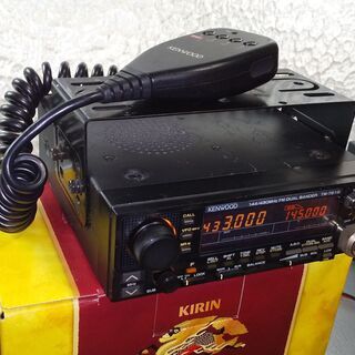 アマチュア無線機　ＴＭ－７２１Ｇ　マイク　電源コード（自作）等　電源自体は含みません。の画像