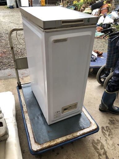 0D11-64：中古　ノーフロスト冷凍ストッカー冷凍庫フリーザーFCS-60/57L