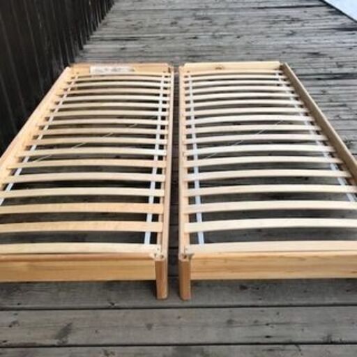 ベッド　IKEA2台　C