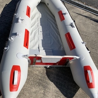 アキレスゴムボート、マーキュリー2馬力エンジン セットの画像