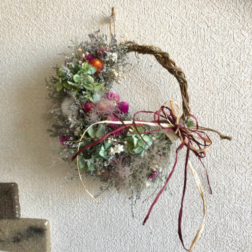 受注生産　ブルーファンタジアとスモークツリーのリース