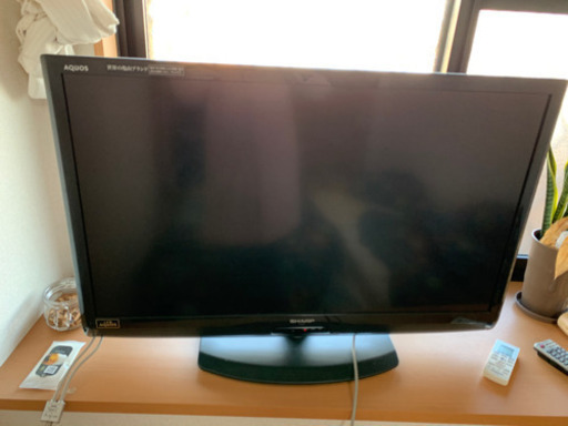 受け渡しの方決定しました。シャープ　40型テレビ