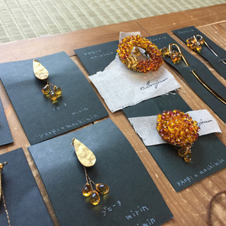 【リフレッシュプロジェクト133/300】みりんがモチーフのアクセサリー一点の画像