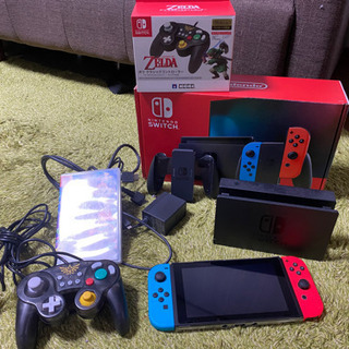 12月04日迄値下中 Switch 本体 スマブラ コントローラー セット
