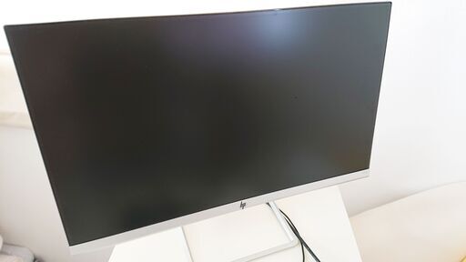 美品　HP 液晶ディスプレイ 23.8インチ ホワイト 超薄型 省スペース フルHD  ゲーミングモニター PCモニター  1920 x 1080 1677万色