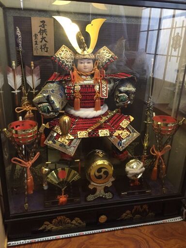 五月人形　子供大将　宝玉作 　お値下げ中
