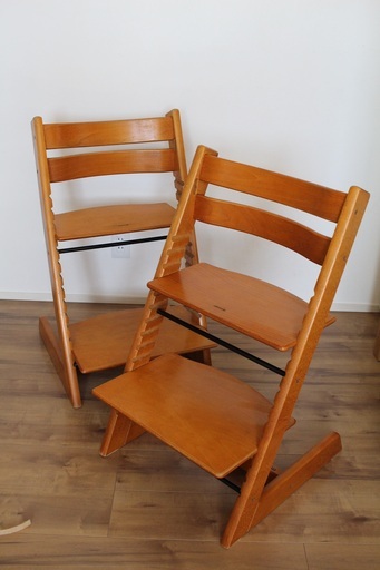 STOKKE ストッケ  トリップトラップ　２脚セット　チェリー