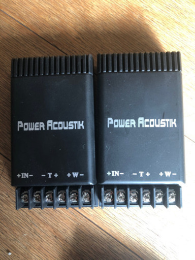 Power Acoustic USA  クロスオーバー 2個 新品未使用 開封のみ