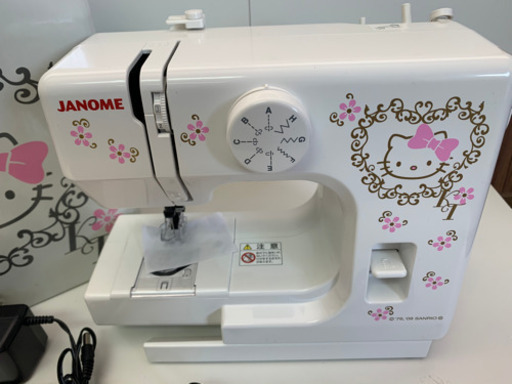 お値下げ★キティちゃん　ミシン　janome