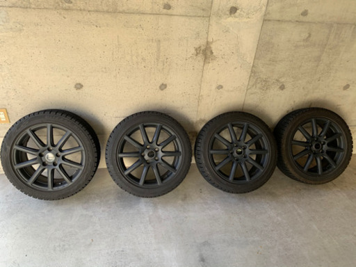 【決まりました】R17アルミホイール　スタッドレスタイヤ付き