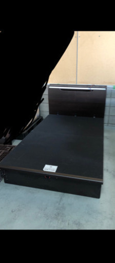 収納付きセミダブル120cm／5000円