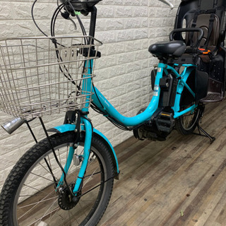 YAMAHA PAS babby 2015年 20インチ ターコイズ 子供乗せ 新基準 電動