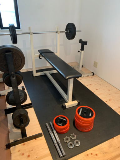 ベンチプレスセット、ダンベルセット