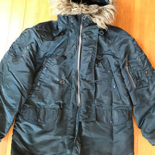 真冬の防寒着　メンズミリタリージャケット🇺🇸N-3B Made ...