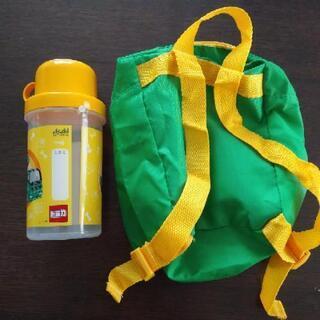 新品★未使用　トミカ　水筒&リュックの画像