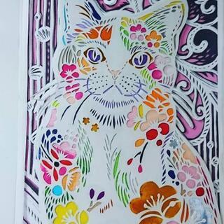 12月大山切り絵教室、お得な情報と共に生徒さん募集します✨の画像